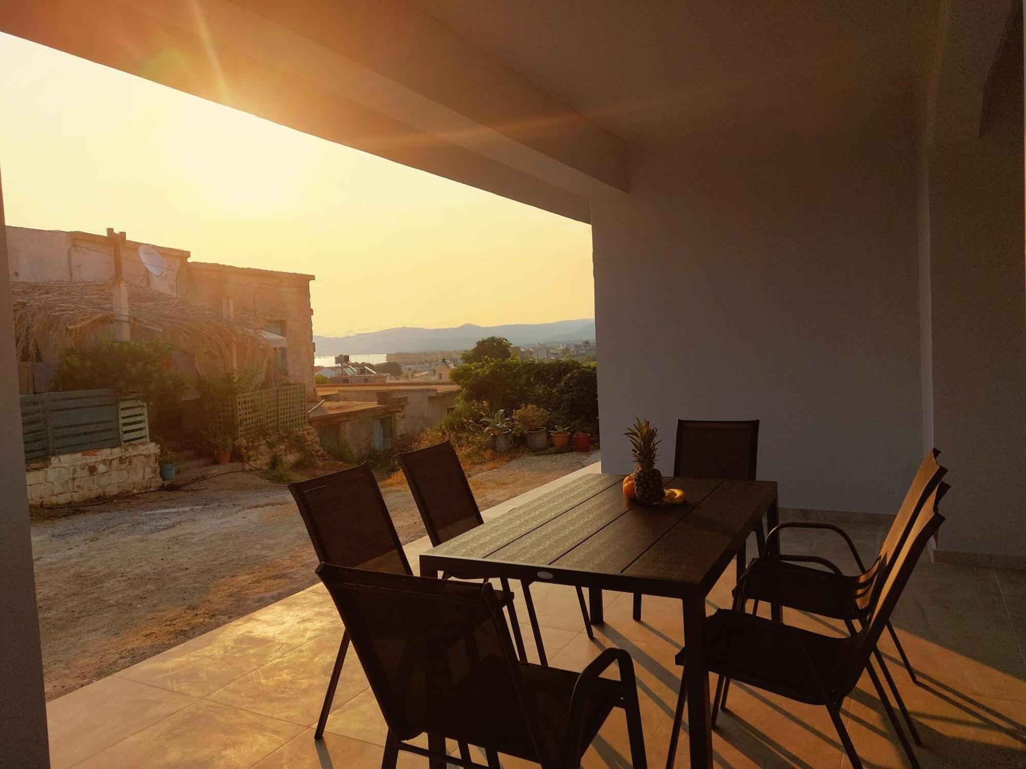 Blue Horizon Kissamos Apartment Exterior foto